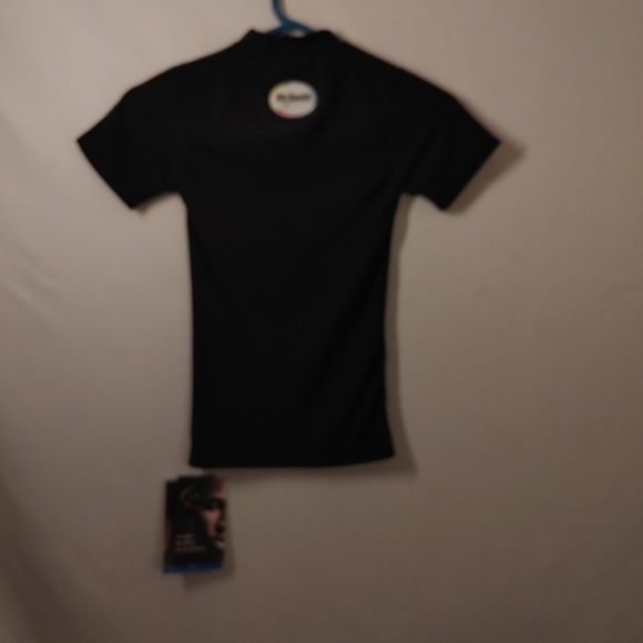 McDavid Performance Black Short Sleeve Body Shirt Youth Size Medium NWT.Chest - Picture 9 of 12